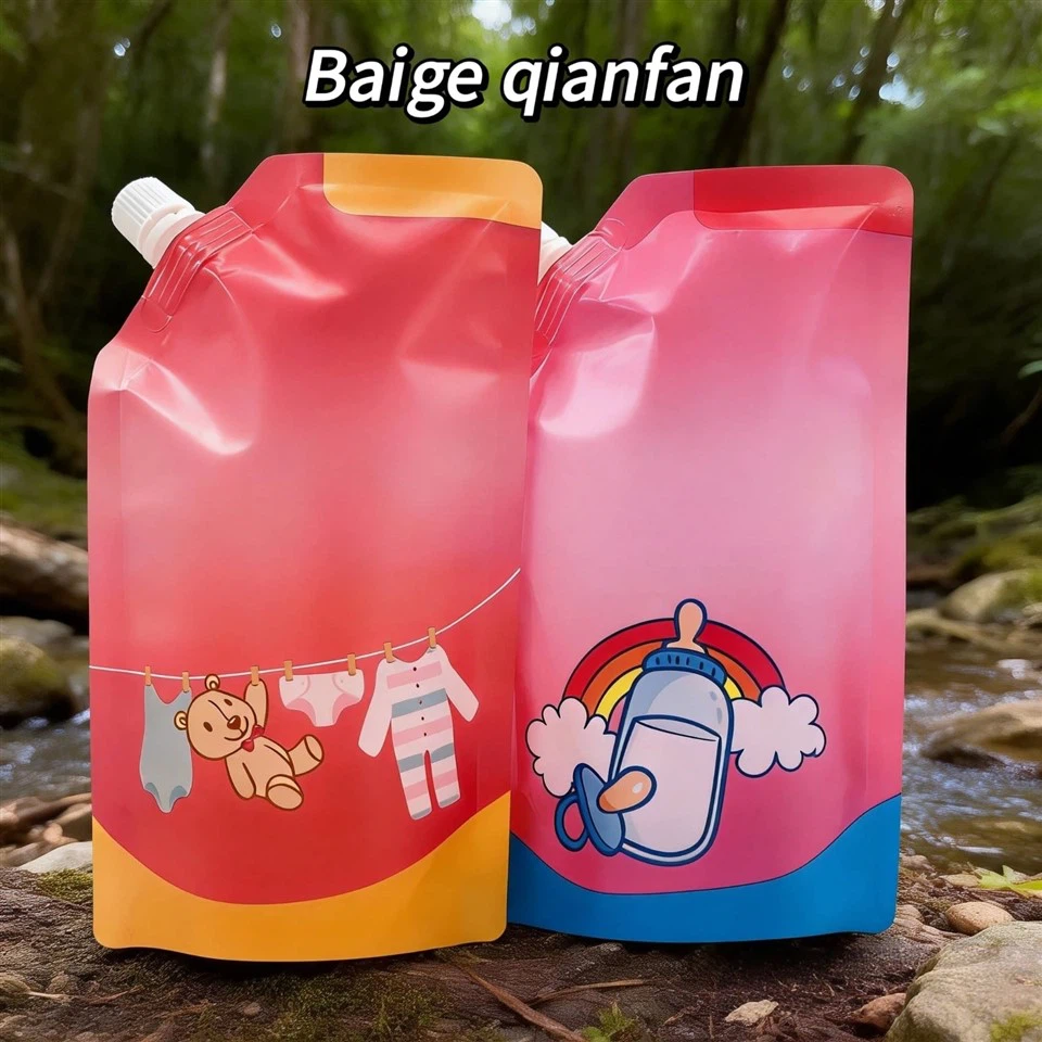 Laundry Detergent Spout Pouch factory
